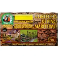 Corteccia Di Pino Marittimo 70 Litri Protegge Il Terreno Dalle Erbe Infestanti