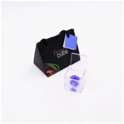 Mini Flowercube Cm 4,5x4,5 - Rosa Azzurro