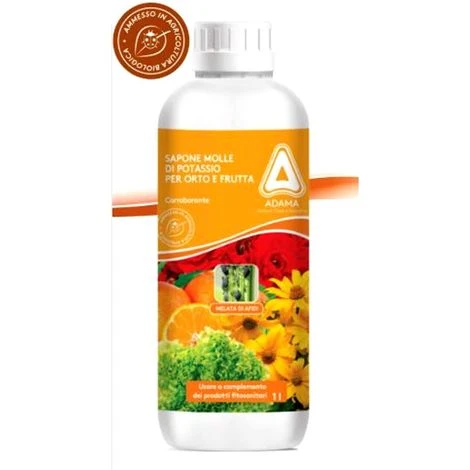 Sapone Molle Di Potassio Per Orto E Frutta 1 Litro