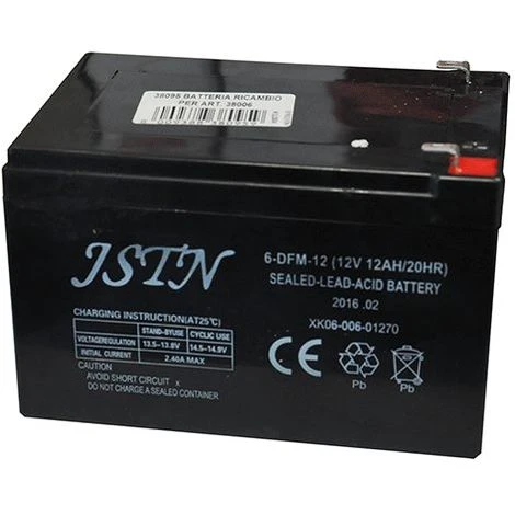 BATTERIA RICAMBIO Mm.151x65xh.100 - 12V 10Ah - Piombo