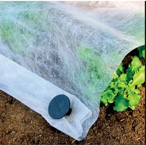 TELO TERMOCLIMA TNT ANTIGELO PROTEGGE ORTO PIANTE FIORI DA GELO 10 MT 31034V MT 1,6X10 (31034) - immagine 3