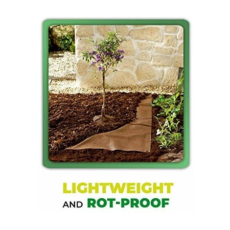 Bio Green Vello Per Bio-pacciamatura Anti-infestante, Marrone - immagine 2