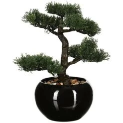 ATMOSPHERA Bonsai Artificiale In Vaso Di Ceramica H36