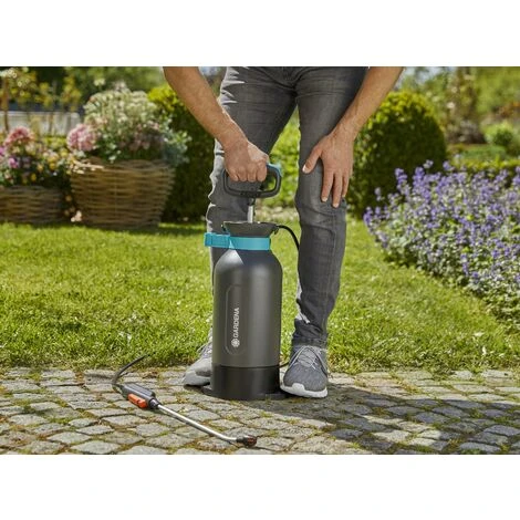 GARDENA Spruzzatore Nebulizzatore Da Giardino, Capacità : 5 Lt, Pompa A Pressione, Getto Regolabile Da Fine A Nebulizzato Comfort (11130-20) - immagine 3