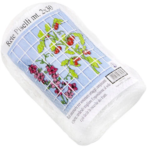 Rete Per Sostegno E Supporto Per Piante Piselli Ortaggi Rampicanti Nr13 1,7x50 Mt STI - immagine 3