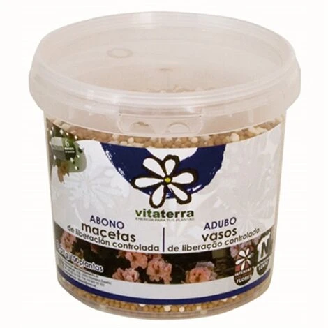 Abbonamento Granulato Di Melograno Vitaterra Per Vasi, Cubo Da 0,5 Kg