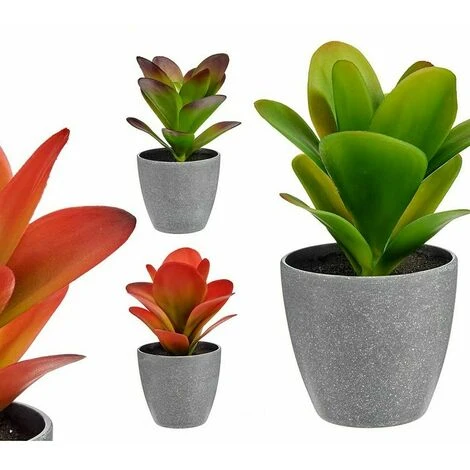 Pianta Decorativa Plastica (6 Unità ) (11 X 20 X 11 Cm) - immagine 3