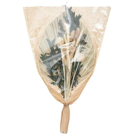 Bouquet Di Fiori Secchi Palm, H52 Cm - Atmosphera Créateur D'intérieur - immagine 2