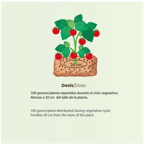 CULTIVERS Concime Biologico Per Pomodori 20 Kg. Fertilizzante Microgranulato Organico E Naturale Al 100%. Migliora La Produttività Delle Colture - immagine 5