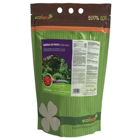 CULTIVERS Farina Ossea 5 Kg. Fertilizzante Organico Per Piante. Fornisce Fosforo E Calcio Alle Colture. Il Fertilizzante Naturale Al 100% Migliora La Qualità , La Consistenza E La Durata Dei Frutti Dop