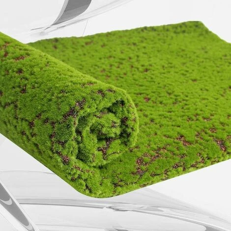 Simulazione Di Licheni Di Muschio Artificiale Piante Verdi Finte Per La Decorazione Del Giardino Del Patio Di Casa (punto Rosso) - immagine 3