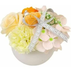 Vaso Da Fiori Artificiale In Vaso Di Plastica - Per Interni Ed Esterni - Decorazione Da Giardino ， B