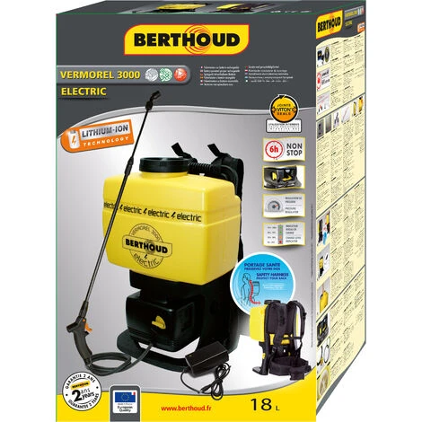Berthoud Polverizzatore A Batteria VERMOREL 3000 ELECTRIC, 18L - immagine 2